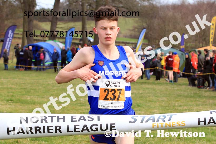 Boys Under-15s 2023 NEHL, Alnwick, Northumberland. Photo: David T. Hewitson/Sports for All Pics